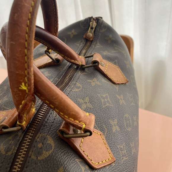 Authentic Vintage Louis Vuitton speedy 35 Monogram bag - Picture 3 of 11